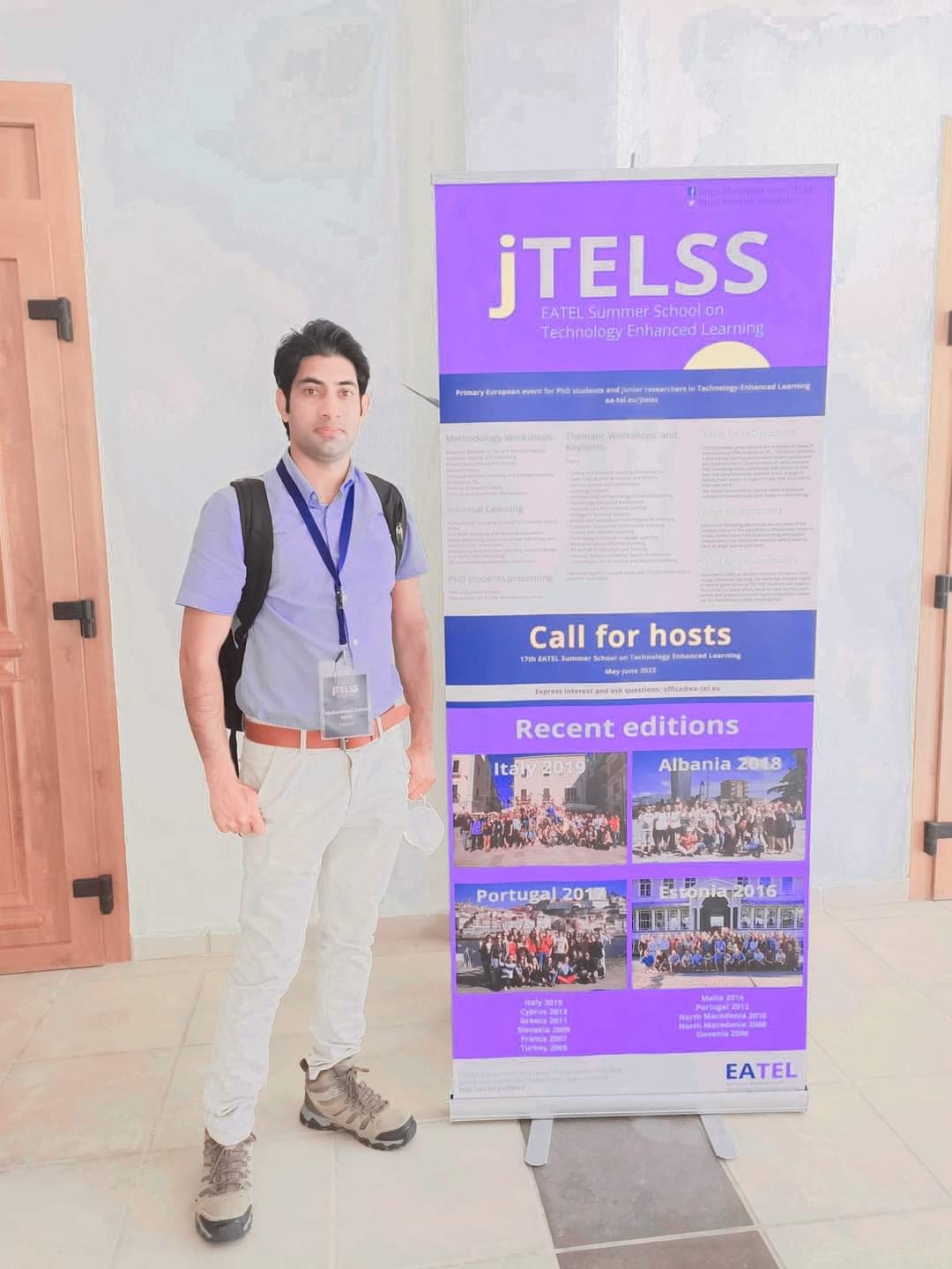 Zahid at JTELSS 2022